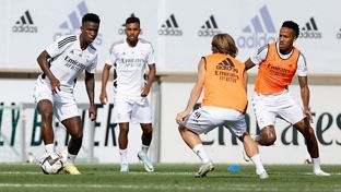 Dernier entraînement avant le match contre Getafe