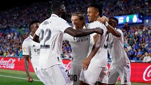 Real gewinnt in Getafe