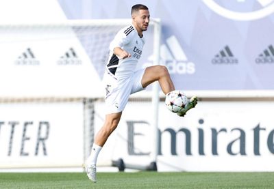 entrenamiento del real madrid