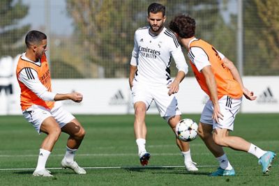 entrenamiento del real madrid