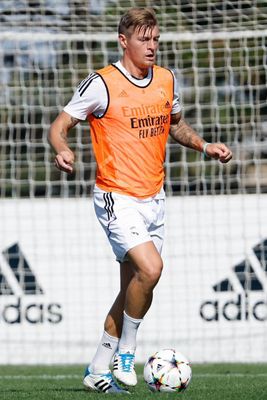 entrenamiento del real madrid