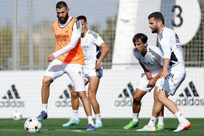 entrenamiento del real madrid