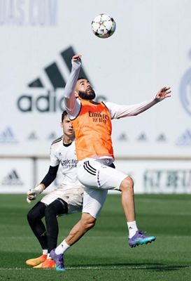 entrenamiento del real madrid