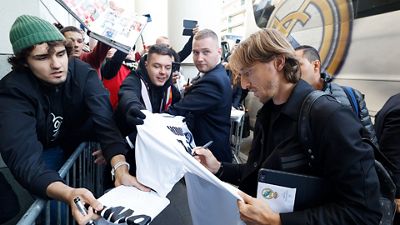 Así fue el viaje del Real Madrid a Varsovia