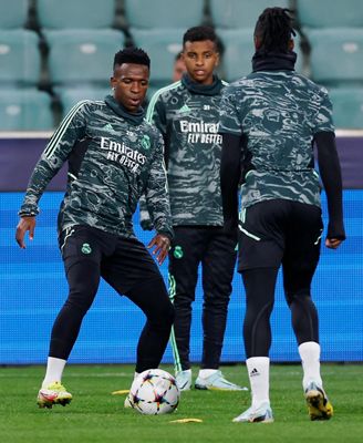 entrenamiento del real madrid