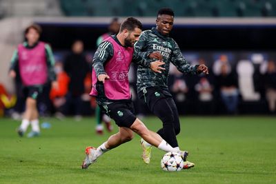 entrenamiento del real madrid