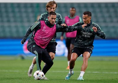 entrenamiento del real madrid