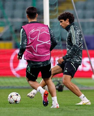 entrenamiento del real madrid