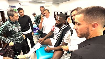 Inside Real Madrid: La entereza de Rüdiger, el temple del cuerpo médico y el espíritu de equipo