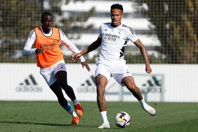 entrenamiento del real madrid