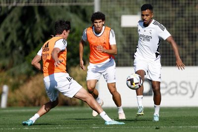 entrenamiento del real madrid