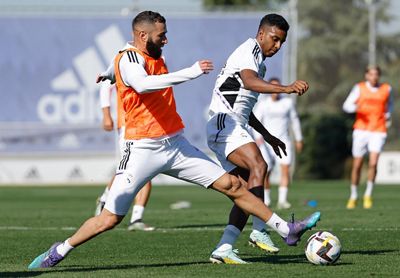 entrenamiento del real madrid