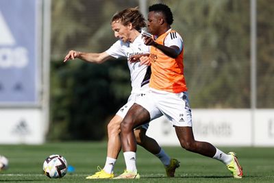 entrenamiento del real madrid