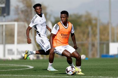 entrenamiento del real madrid
