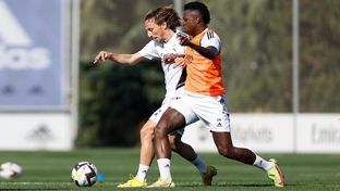 O plantel prepara o Clássico