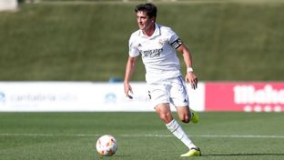 Once inicial del Castilla frente al Deportivo