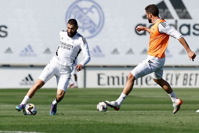 entrenamiento del real madrid