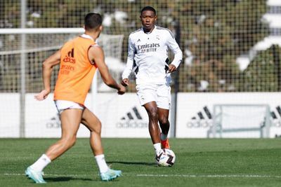 entrenamiento del real madrid