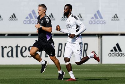 entrenamiento del real madrid