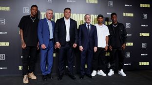 O presidente assistiu à ante estreia de ‘O Fenómeno’, o documentário sobre Ronaldo