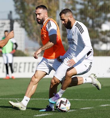 entrenamiento del real madrid