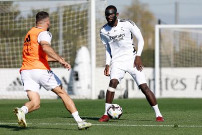 entrenamiento del real madrid