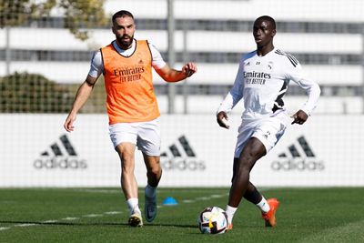 entrenamiento del real madrid