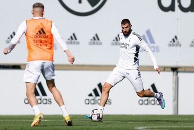 entrenamiento del real madrid