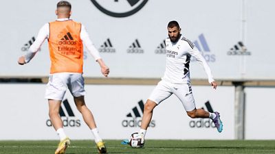 Último entrenamiento previo al Clásico