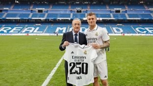 Kroos: 250 jogos na Liga pelo Madrid