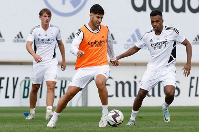 entrenamiento del real madrid
