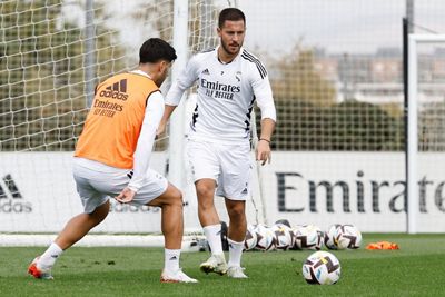 entrenamiento del real madrid