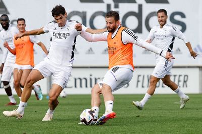 entrenamiento del real madrid