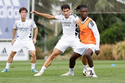 entrenamiento del real madrid