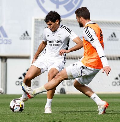 entrenamiento del real madrid