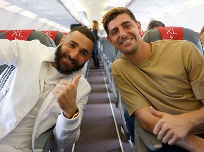 viaje de la expedición madridista a parís