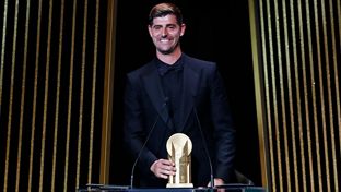 Courtois, Troféu Yashin para o melhor guardião de 2022