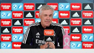 Ancelotti: “We're very proud of what Benzema and Courtois have achieved”