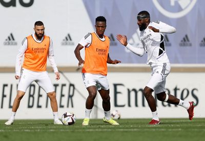 entrenamiento del real madrid