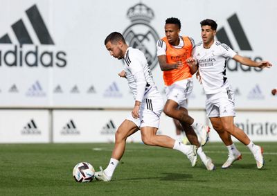 entrenamiento del real madrid