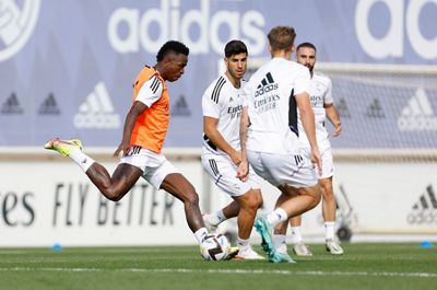 entrenamiento del real madrid