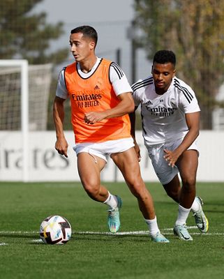 entrenamiento del real madrid