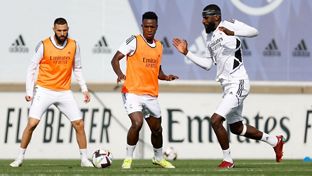 Último treino antes de visitar o Elche