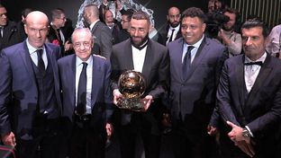 Inside Real Madrid: Group of madridista Ballon d'Or winners at Paris gala