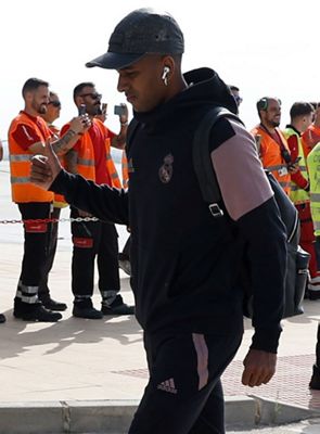 llegada del real madrid a elche