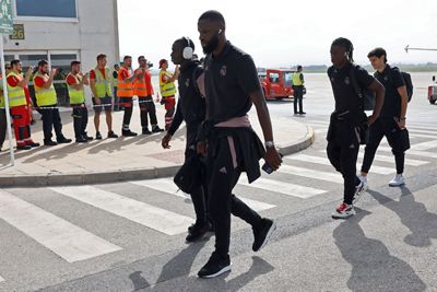 llegada del real madrid a elche