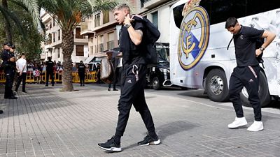 Así fue el viaje del Real Madrid a Elche