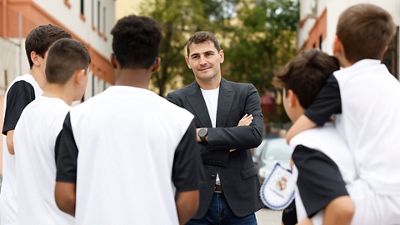 La consejera de Familia, Juventud y Política Social y Casillas inauguran la temporada sociodeportiva en centros de menores de la Fundación