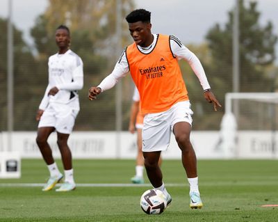 entrenamiento del real madrid