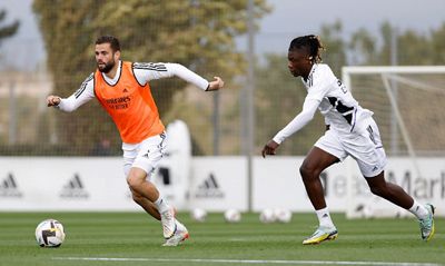 entrenamiento del real madrid